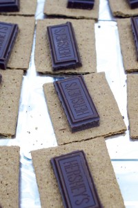 Graham Crackers and Chocolate